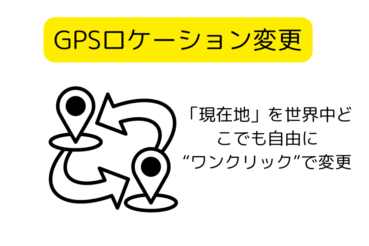 Dr.Fone(ドクターフォン)機能(GPSロケーション変更)